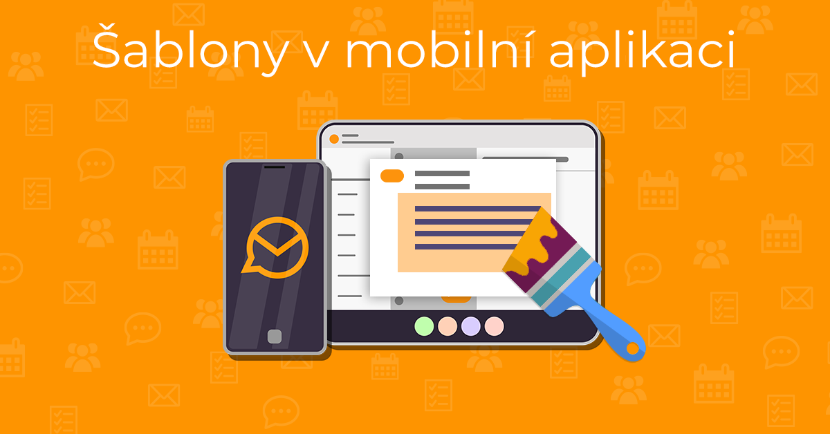 Vytváření a import e-mailových šablon v mobilní aplikaci eM Client